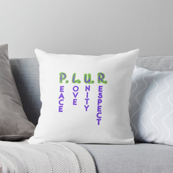 Item preview, PLUR peace love unity respect design designed and sold by Cassiopaea.
