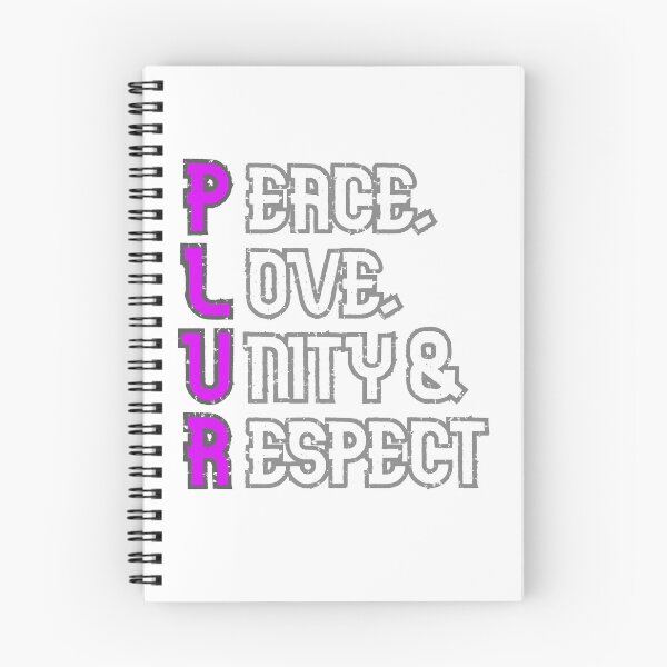 Item preview, Peace Love Unity Respect PURPLE designed and sold by Cassiopaea.