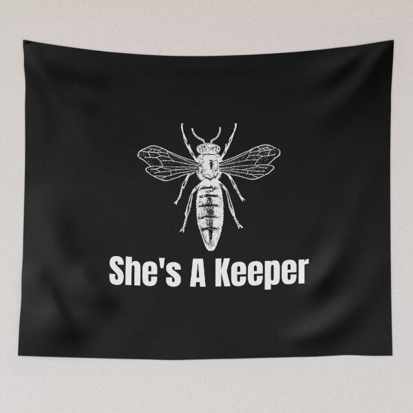 Item preview, She's A Keeper designed and sold by Bendthetrend.