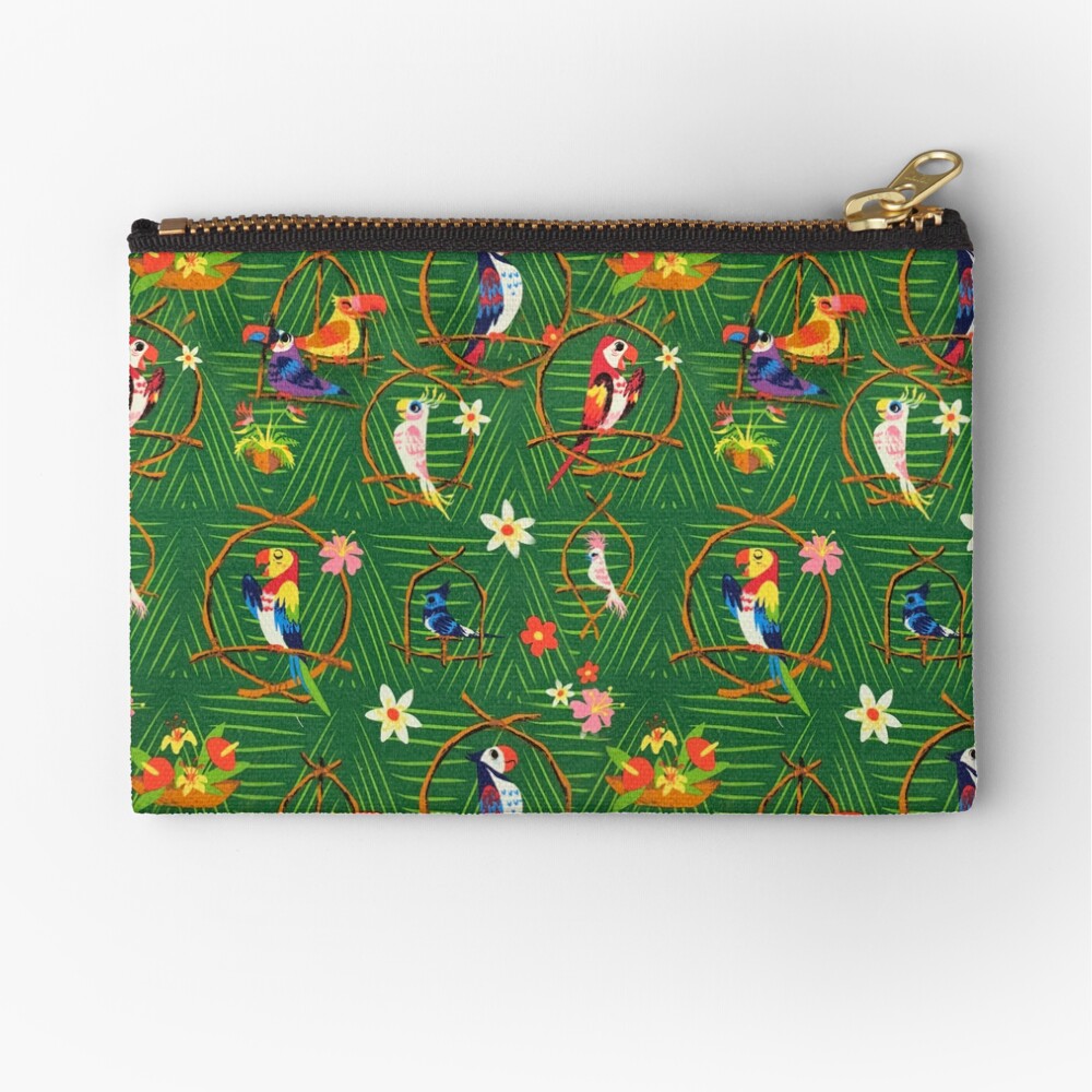 Enchanted Tiki Room Zipper Pouch