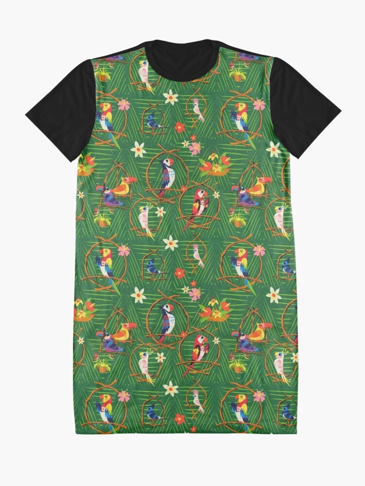 Alternate view of Enchanted Tiki Room Graphic T-Shirt Dress