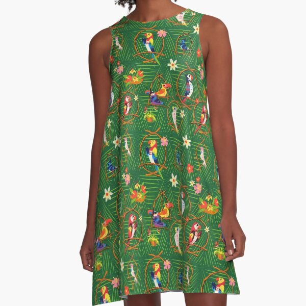 Enchanted Tiki Room A-Line Dress