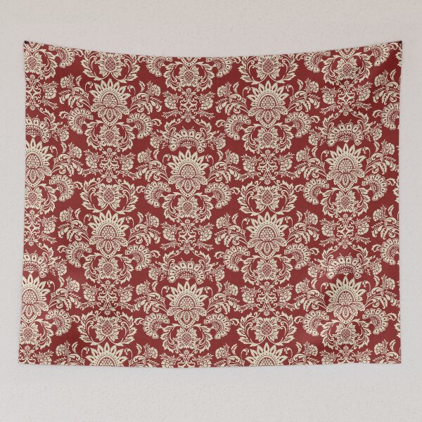 Item preview, Damask Vintage Red and White designed and sold by BessoChicca.