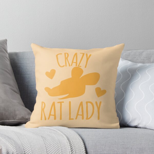 Item preview, Crazy Rat lady in orange designed and sold by jazzydevil.