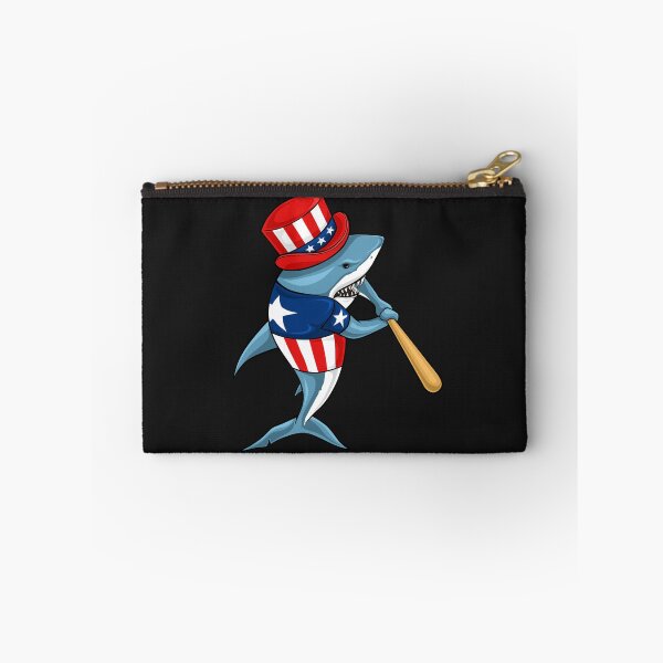 Item preview, Shark Baseball 4th Of July  designed and sold by Bendthetrend.