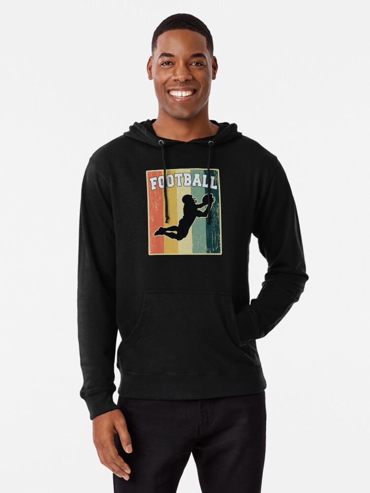 vintage football hoodie