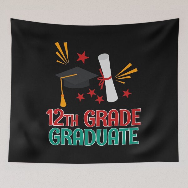 Item preview, Graduate 12th Grade designed and sold by Bendthetrend.