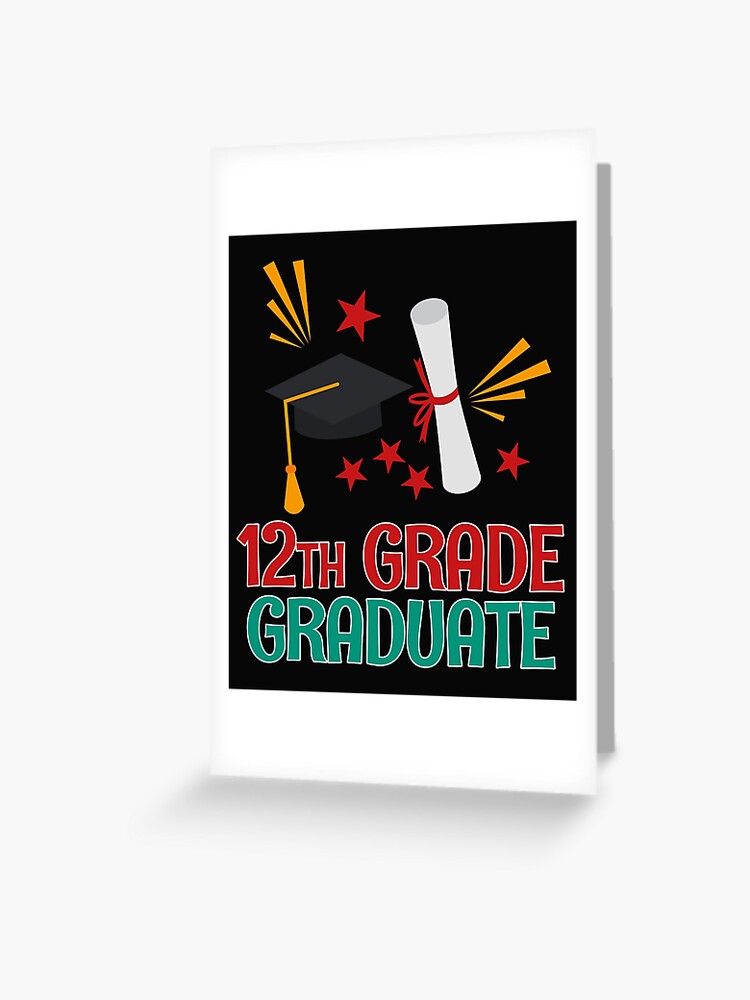 Graduate 12th Grade Sticker for Sale by Bendthetrend