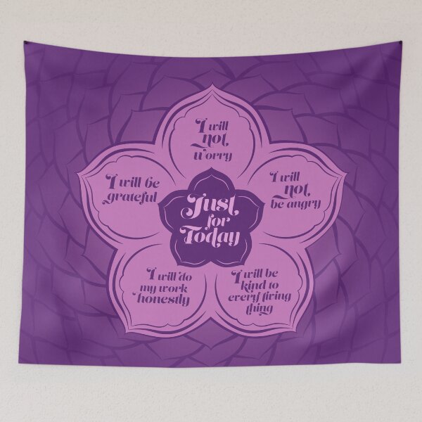 Item preview, Reiki Principles - Reiki Precepts in Lotus  designed and sold by Nartissima.