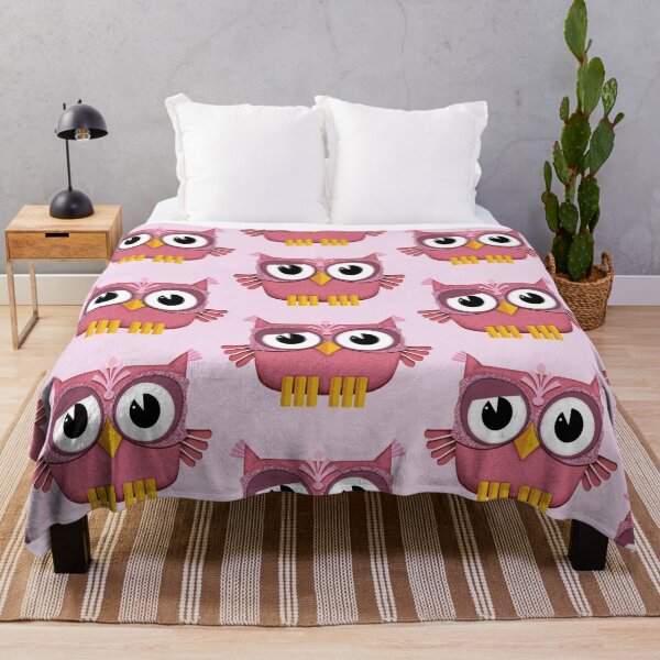 Item preview, Cute Pink Owl  designed and sold by BessoChicca.