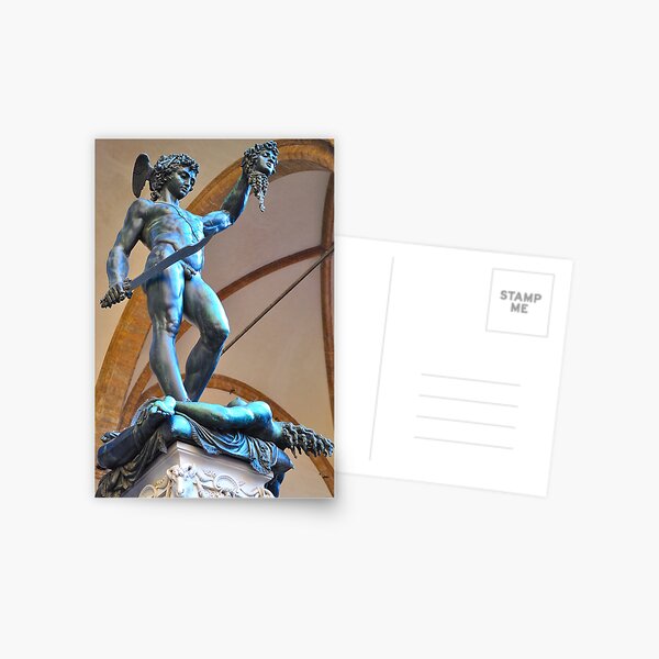 Cellini's PERSEUS Postcard