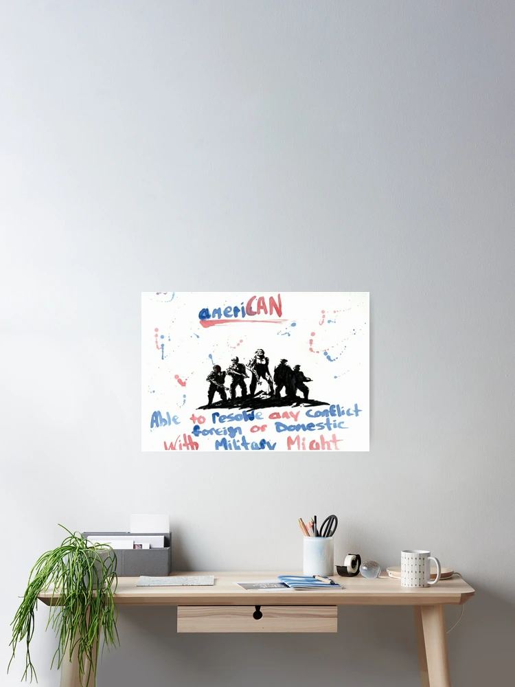Thumbnail 2 of 3, Poster, ameriCAN... designed and sold by Troy Glover.