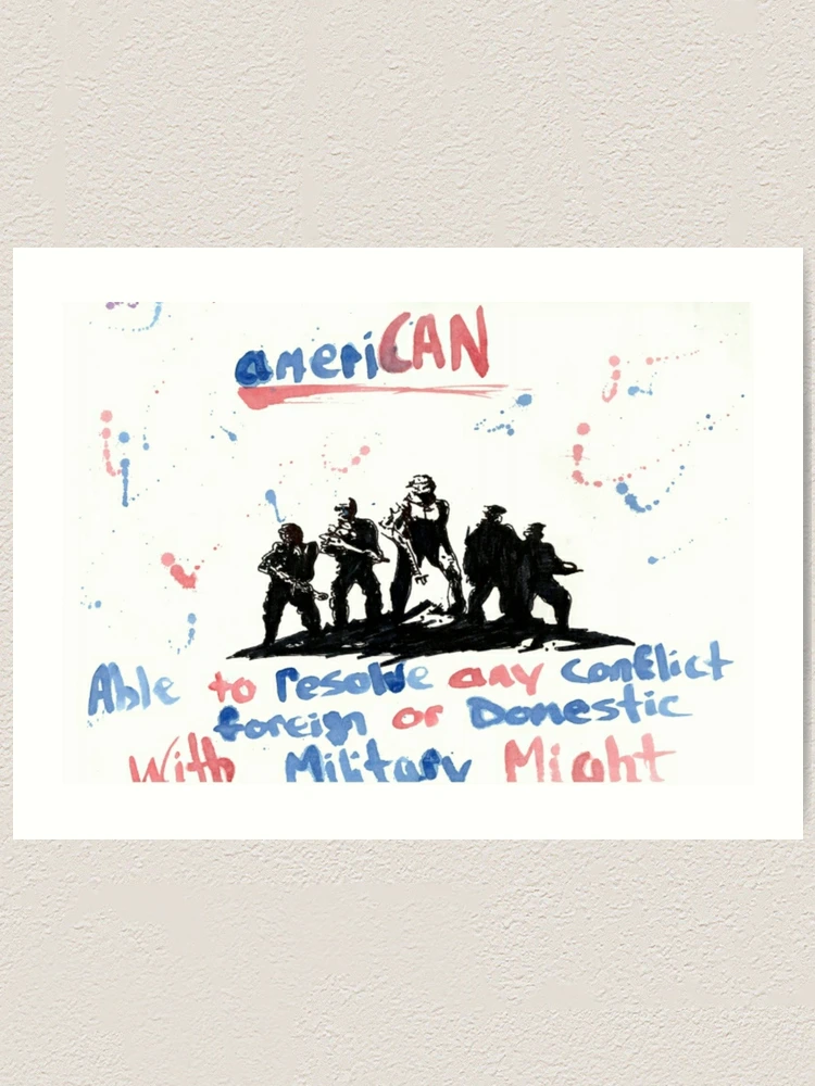 Thumbnail 1 of 3, Art Print, ameriCAN... designed and sold by Troy Glover.