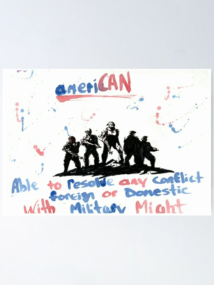 Thumbnail 1 of 3, Poster, ameriCAN... designed and sold by Troy Glover.