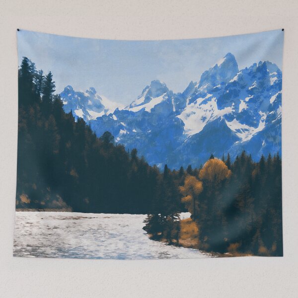 Item preview, Wyoming, Grand Teton National Park designed and sold by AM FineArtPrints.