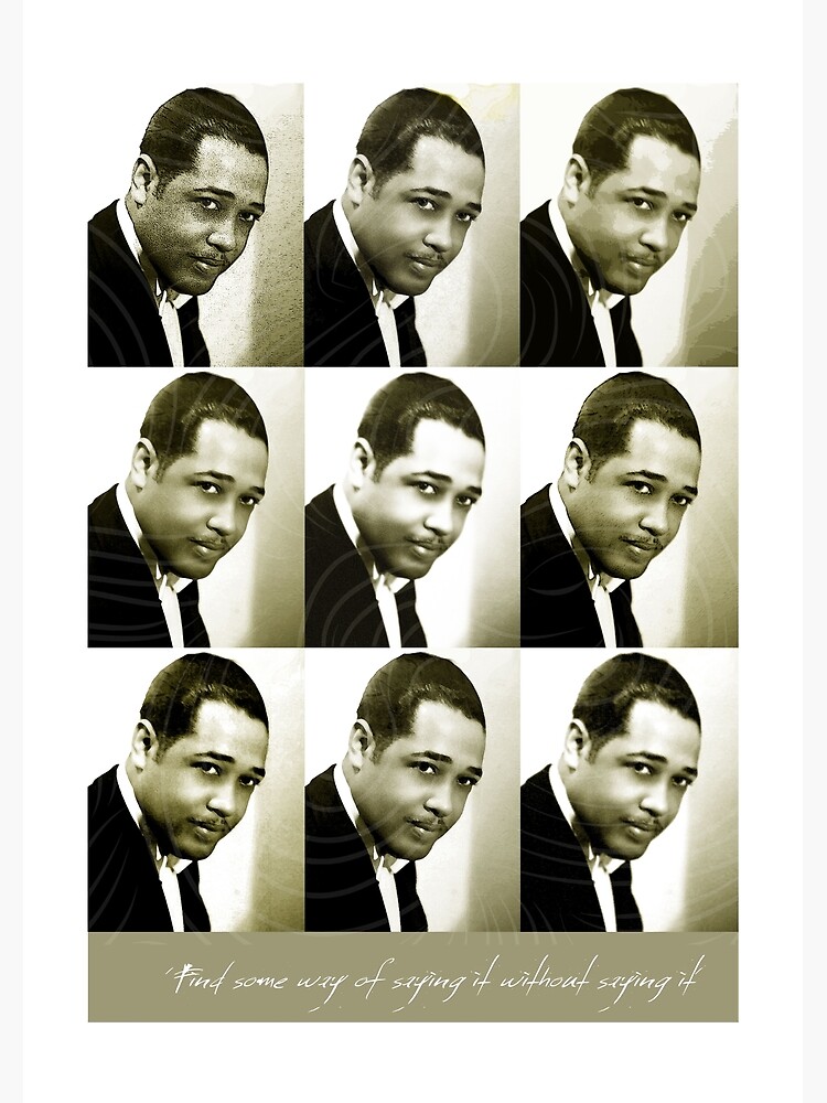 Disover Jazz Heroes Series - Duke Ellington Premium Matte Vertical Poster