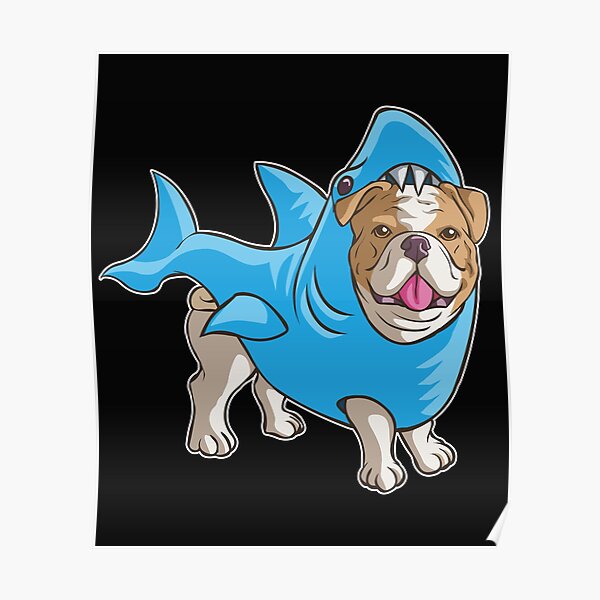 bulldog shark costume