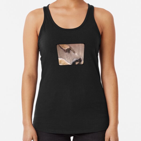 Mind Feeling (Detail) Racerback Tank Top