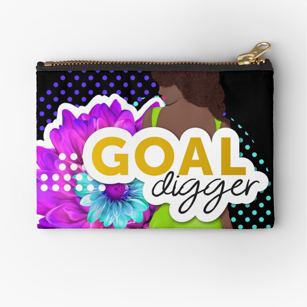 Goal Digger Zipper Pouch