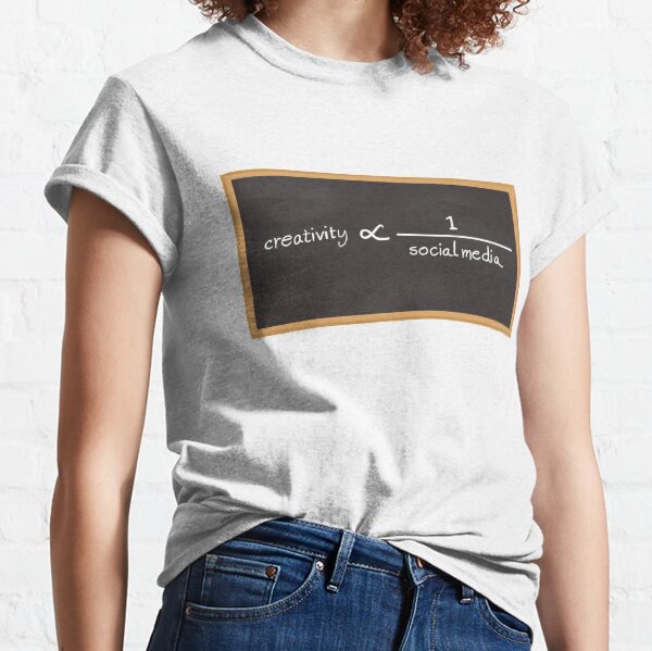 Creativity and Social media Classic T-Shirt