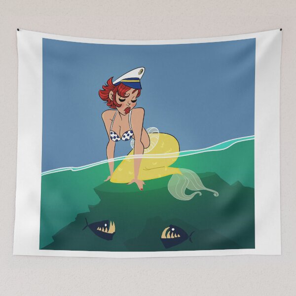 Item preview, Pin up of the oceans designed and sold by Eterea.
