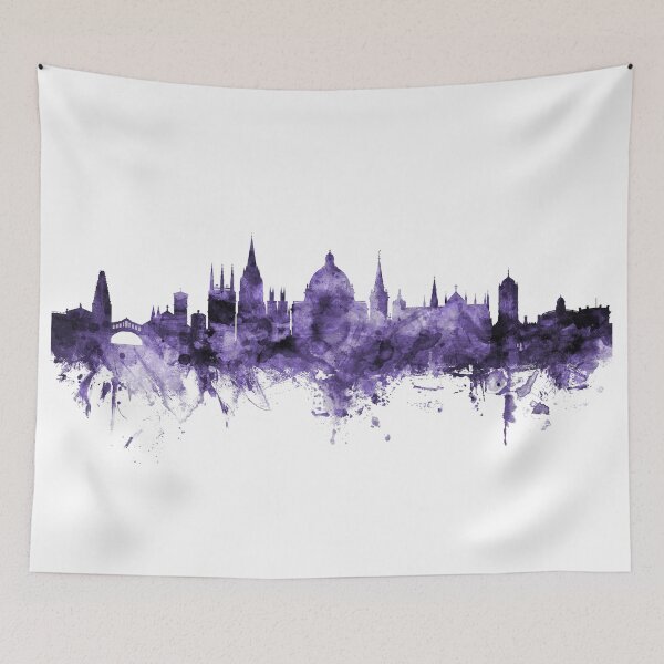 Item preview, Oxford England Skyline designed and sold by ArtPrints.