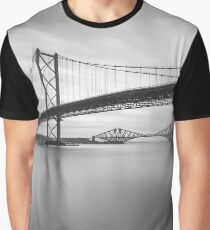 The Forth Road Bridge Graphic T-Shirt