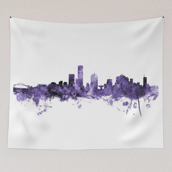 Item preview, Milwaukee Wisconsin Skyline designed and sold by ArtPrints.