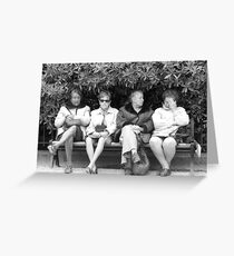 Les Girls Greeting Card