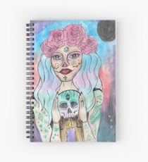 Galaxy Maiden Spiral Notebook
