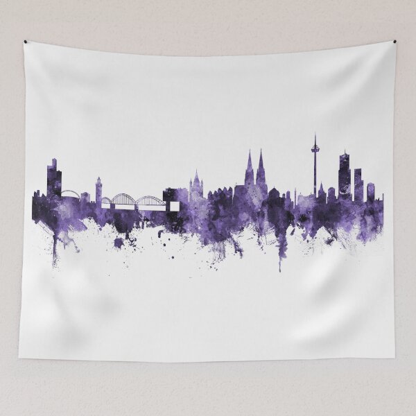 Item preview, Cologne Germany Skyline designed and sold by ArtPrints.