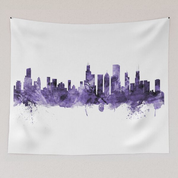Item preview, Chicago Illinois Skyline designed and sold by ArtPrints.