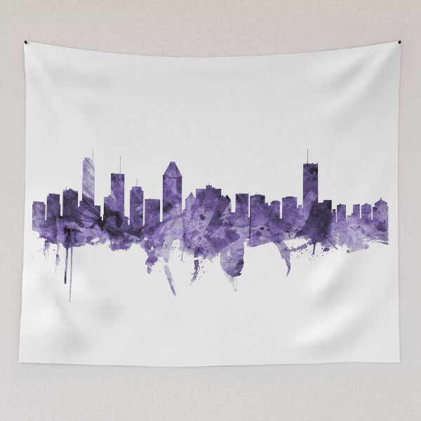 Item preview, Montreal Canada Skyline designed and sold by ArtPrints.