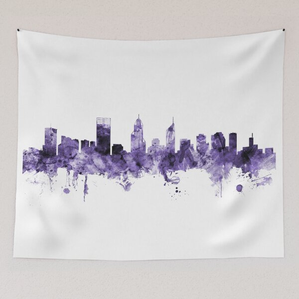 Item preview, Perth Australia Skyline designed and sold by ArtPrints.