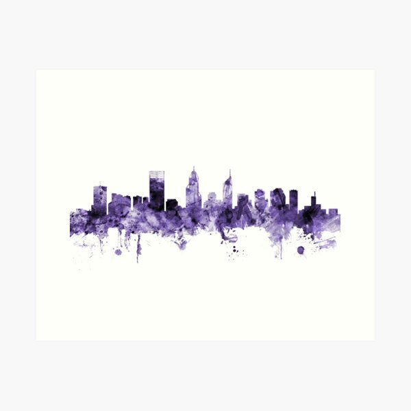 Item preview, Perth Australia Skyline designed and sold by ArtPrints.
