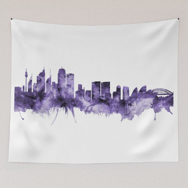 Item preview, Sydney Australia Skyline designed and sold by ArtPrints.