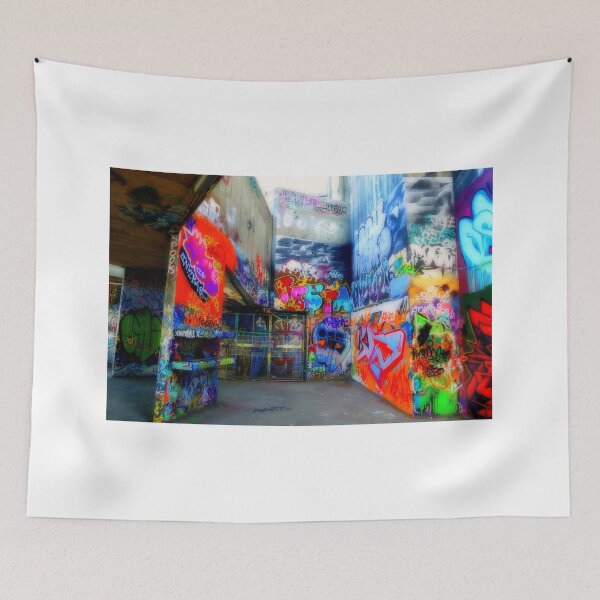 Item preview, Southbank Skate Park Graffiti Street Art London designed and sold by AndyEvansPhotos.