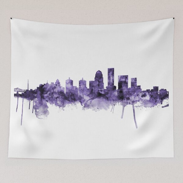 Item preview, Louisville Kentucky City Skyline designed and sold by ArtPrints.