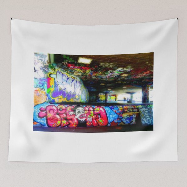 Item preview, Southbank Skate Park Graffiti Street Art London designed and sold by AndyEvansPhotos.