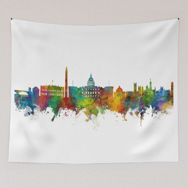 Item preview, Washington DC Skyline designed and sold by ArtPrints.