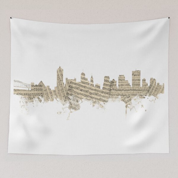 Item preview, Memphis Tennessee Skyline designed and sold by ArtPrints.