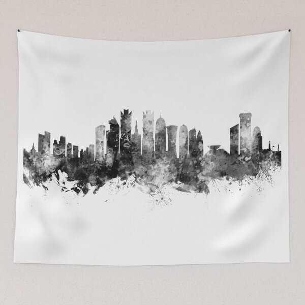 Item preview, Doha Qatar Skyline designed and sold by ArtPrints.