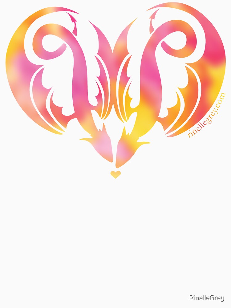 Dragon Love - Pinks by RinelleGrey