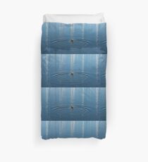 Ripples and Circles – Red-Necked Grebe Duvet Cover