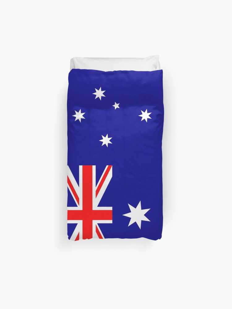 Australia Flag Duvet Australian Bedspread Duvet Cover By