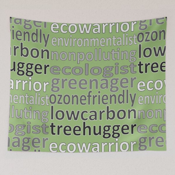 Item preview, Eco Warrior words designed and sold by MeyrellesMartin.