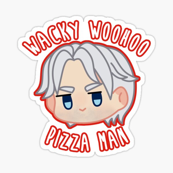 Item preview, Devil May Cry - Dante ( Wacky woohoo pizza man ) designed and sold by kofi-jelly.