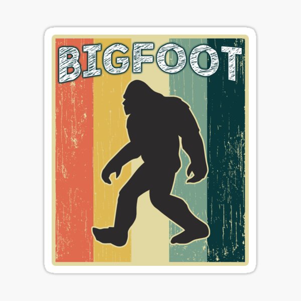 Item preview, Vintage Retro Old School Big Foot designed and sold by Bendthetrend.