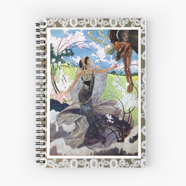 Item preview, The Rubaiyat - The Bird of Time - Rene Bull designed and sold by forgottenbeauty.