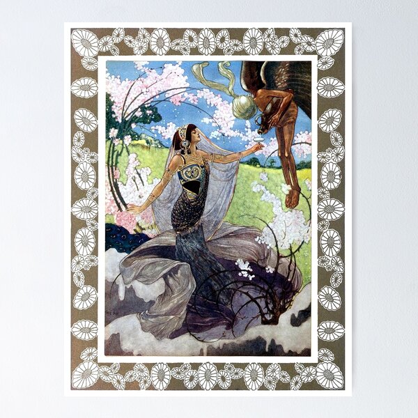 Item preview, The Rubaiyat - The Bird of Time - Rene Bull designed and sold by forgottenbeauty.